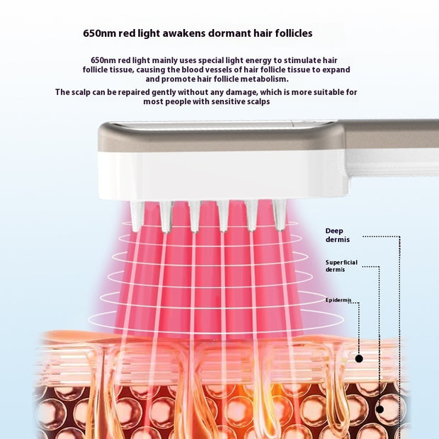 Luxury Hair Care Comb with Mist Spray & Massage