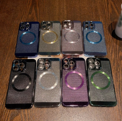 Electroplated Mesh Cover for iPhone 13 Pro Max