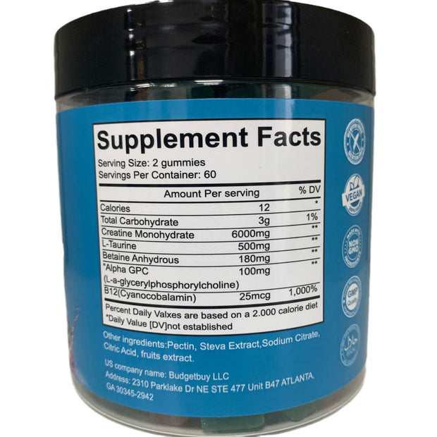 Product usage warning and nutrition info