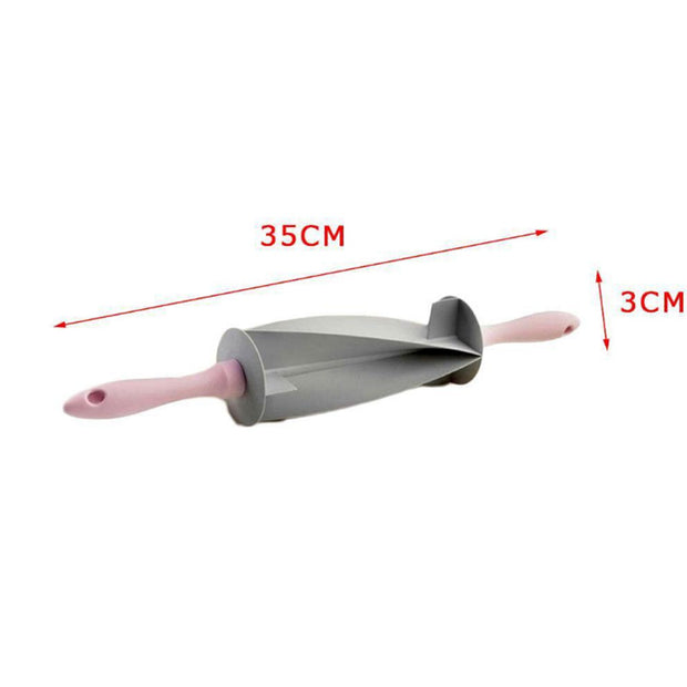 Rolling pin with removable discs and measurements
