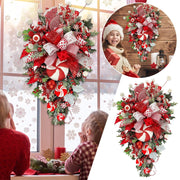 Upside Down Christmas Tree - Space-Saving Door Wall Decoration for Holiday