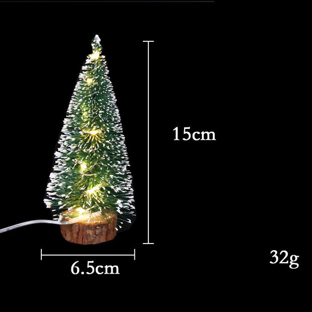 Battery powered LED Christmas decoration tree
