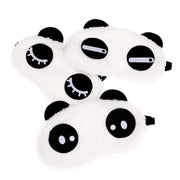 Cute panda design cotton eyeshade sleep masks