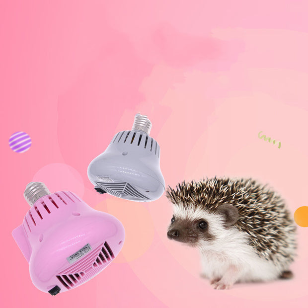 Small heating and cooling fan for pets