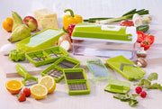 12-in-1 Multifunctional Vegetable Chopper Slicer with Container