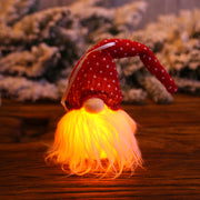 Christmas Gnome LED Light - Hanging Tree Decoration Pendant Doll`
