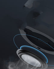 Portable LED Bluetooth Speaker – Black"