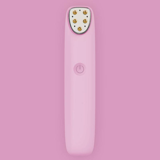 "USB eye massage pen with light therapy"