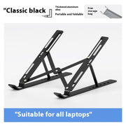 Adjustable laptop stand with cooling design