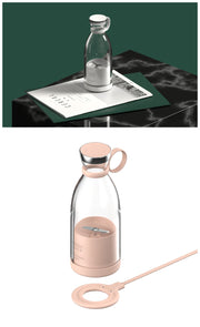 350ML Portable Electric Juicer Blender – USB Rechargeable Smoothie & Shake Maker Cup