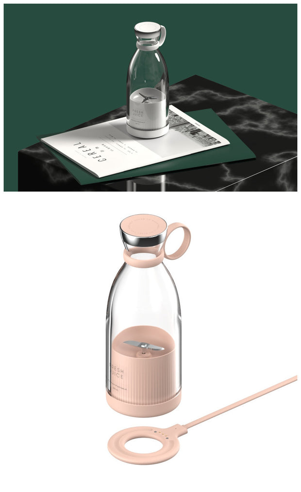 350ML Portable Electric Juicer Blender – USB Rechargeable Smoothie & Shake Maker Cup