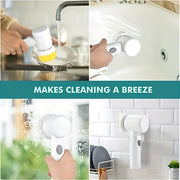 Handheld Power Scrubber for Bathroom & Kitchen