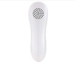 Device with Charging Cable: Rechargeable facial beauty tool with USB charger.