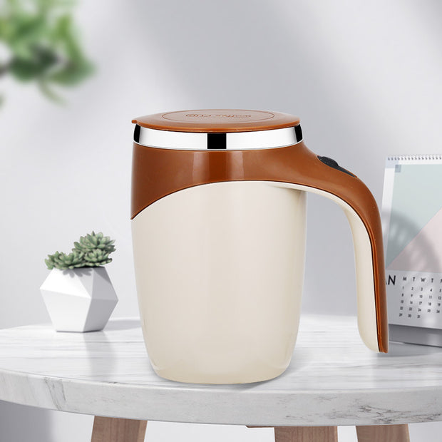 Gift idea for coffee lovers – automatic stir mug