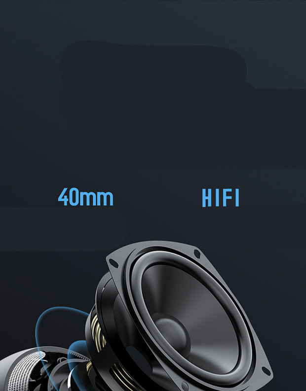 Portable LED Bluetooth Speaker – Black"