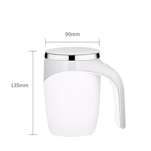 Easy clean rechargeable electric stirring coffee cup