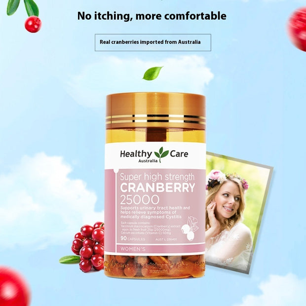 Cranberry Capsules 25000mg – Healthy Care Brand