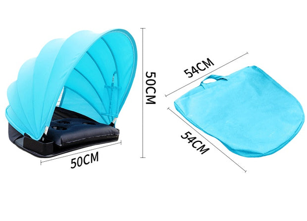 Portable sunproof umbrella for camping and picnics