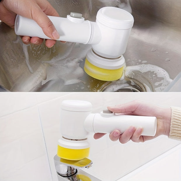 Waterproof rechargeable cleaning brush