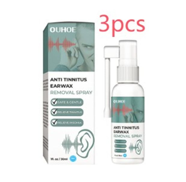 Gentle Spray for Ear Irritation and Tinnitus