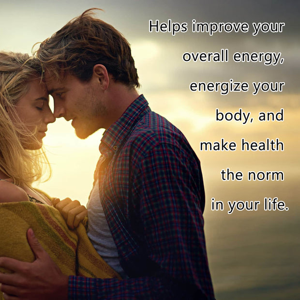 Couple showing increased energy and vitality