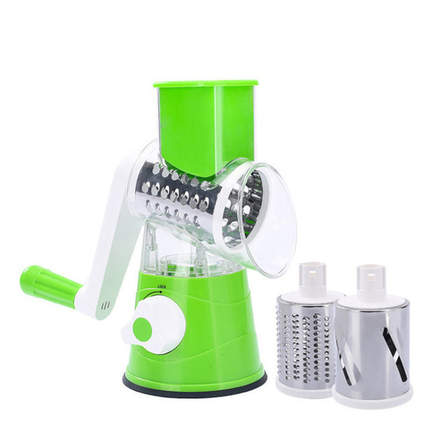Manual Vegetable Cutter & Slicer – Multifunctional Kitchen Tool with Stainless Steel Blades