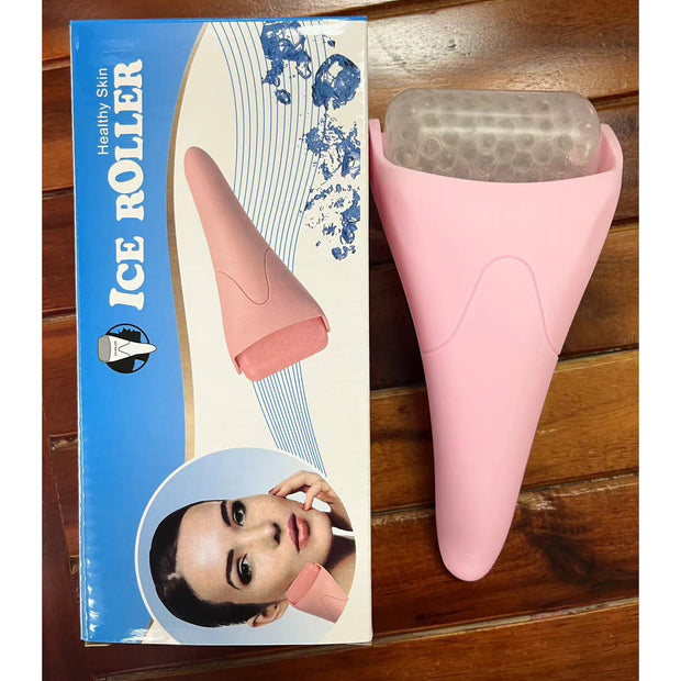 Ice Roller Massager for Face & Eyes – Puffiness & Pore Reducer