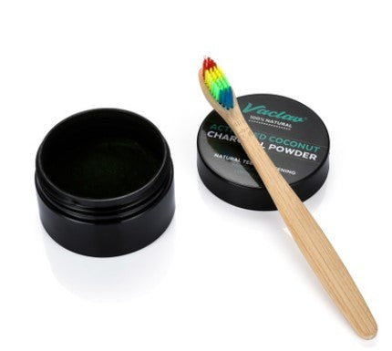 Charcoal Teeth Whitening Powder – Natural Stain Remover for a Brighter Smile