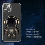 Astronaut iPhone Case – 3D Cute Design, Shockproof, Stand Holder Cover