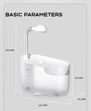 White Filter Element Set for Automatic Pet Water Fountain – Pet Accessories