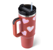 "1200ml insulated travel mug for hot and cold drinks"