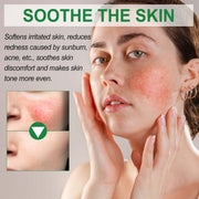 Natural ingredients cream with aloe vera and allantoin