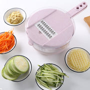 Kitchen-ready 8-in-1 slicer for fast and easy meal prep