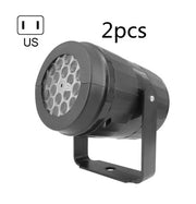 Snowflake Projector Light - Rotating Christmas Pattern LED Outdoor Holiday Lighting