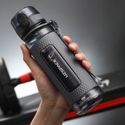 BPA-Free Gym Water Bottle with Easy Carry Strap