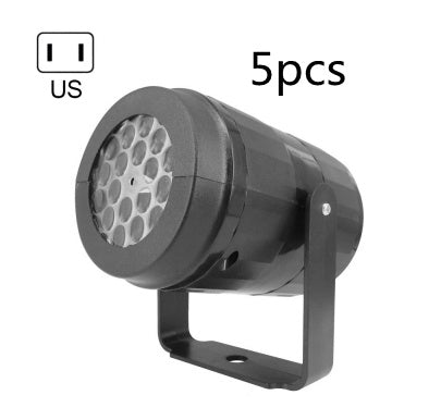 Snowflake Projector Light - Rotating Christmas Pattern LED Outdoor Holiday Lighting
