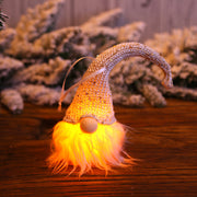 Christmas Gnome LED Light - Hanging Tree Decoration Pendant Doll`