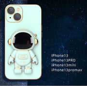 Astronaut iPhone Case – 3D Cute Design, Shockproof, Stand Holder Cover