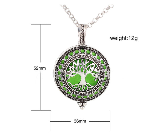 Aromatherapy Locket Necklace for Women