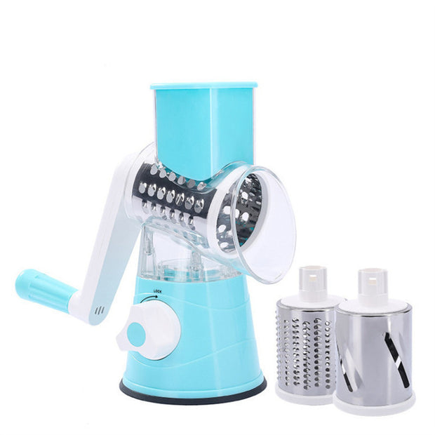 Manual Vegetable Cutter & Slicer – Multifunctional Kitchen Tool with Stainless Steel Blades