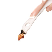 Durable barbecue grill cleaning brush with handle