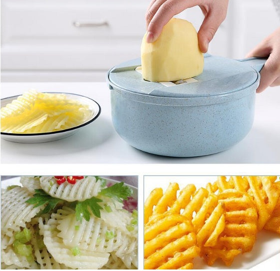 Food -grade BPA-free slicer for cucumb and onions