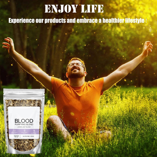 Herbal liver and kidney support detox tea