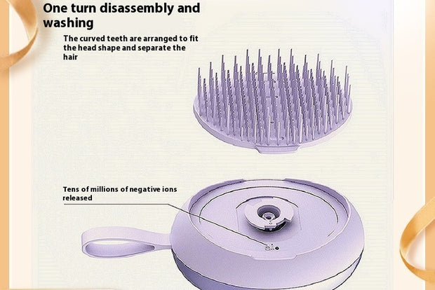 Head Massager Comb – Rechargeable & Relaxing