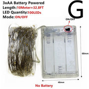 LED string lights wreath for festive party and wedding decoration