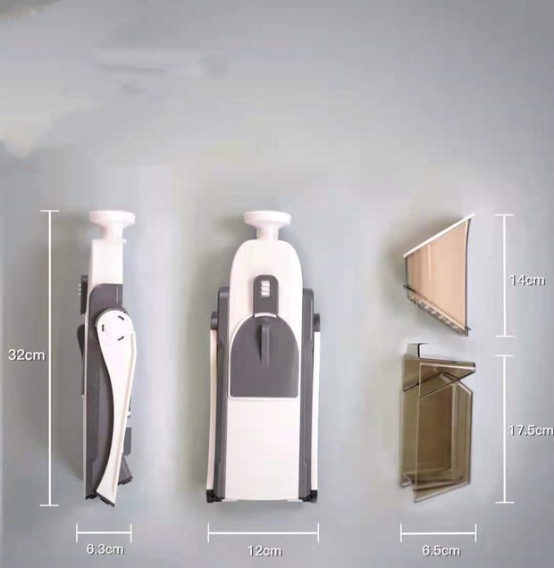 Durable vegetable cutter for fast shredding and slicing