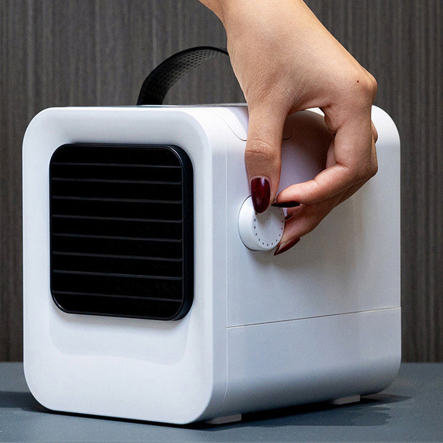 Portable Mini USB Air Conditioner Fan – Personal Cooling for Desk & Home