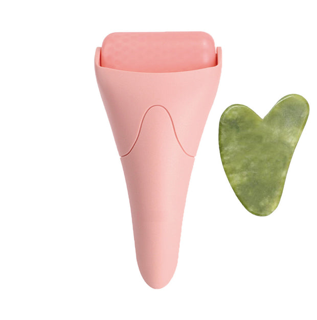 Ice Roller Massager for Face & Eyes – Puffiness & Pore Reducer