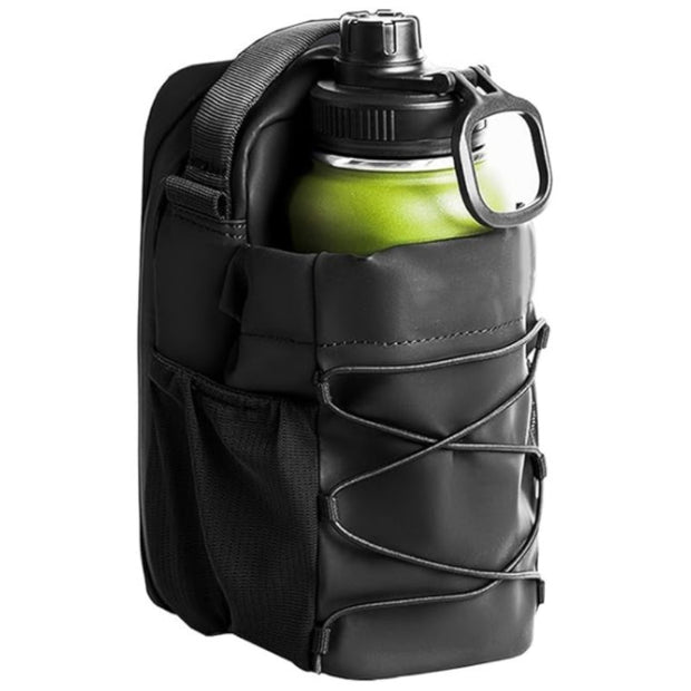 Magnetic water bottle crossbody bag for gym lovers