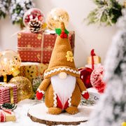 Festive Christmas plush figure for holiday celebrations